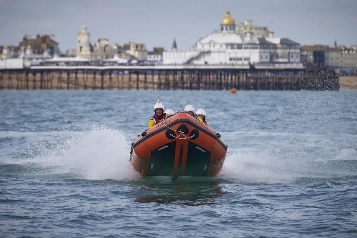 Man left with 'suspected spinal injuries' after jumping from pier