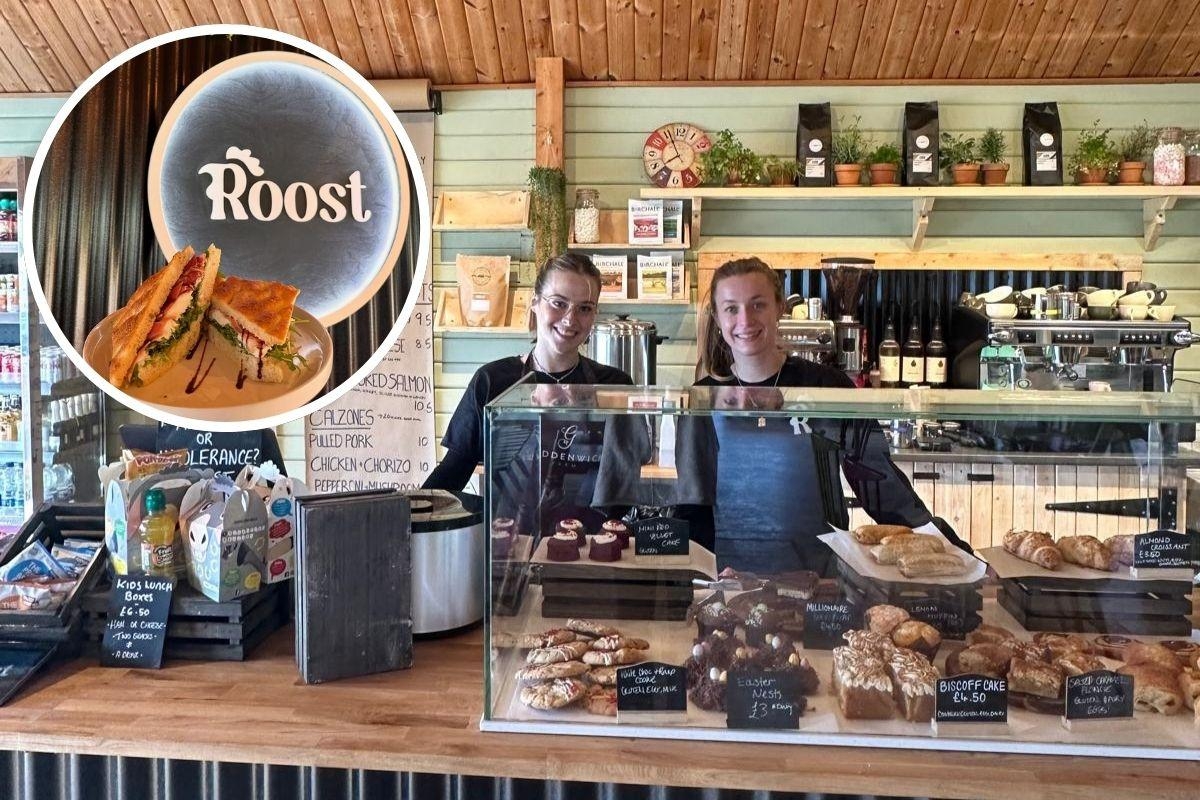 Family-friendly café opens at farm with stunning views