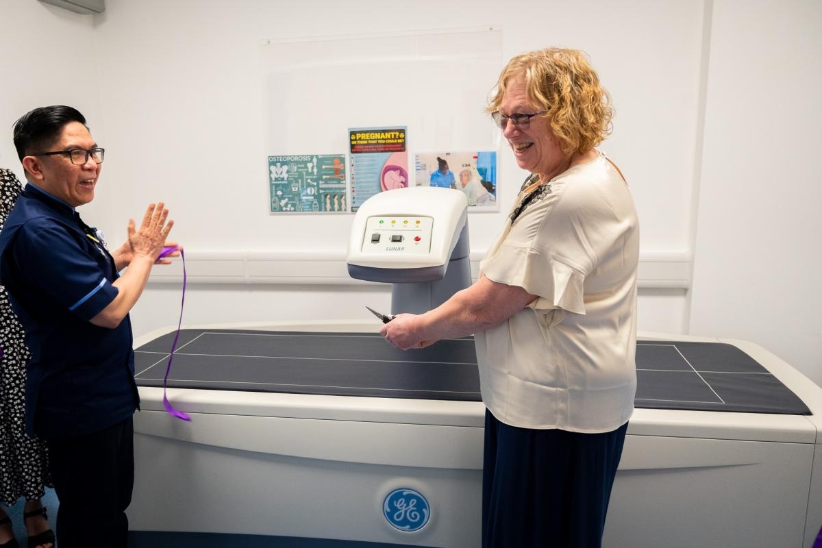 New bone density scanner comes to hospital