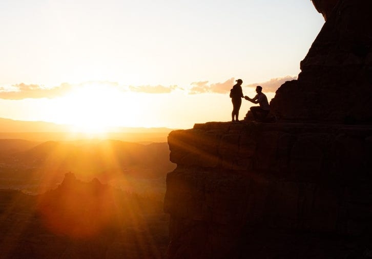 Planning a wedding proposal? Here are 7 beautiful places to propose in Arizona