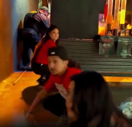 This man captured 2 key moments on video from the El Camaron Gigante shooting in Glendale