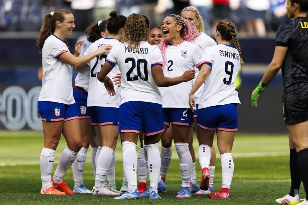 USWNT match-worn jerseys to be auctioned off while they're being worn