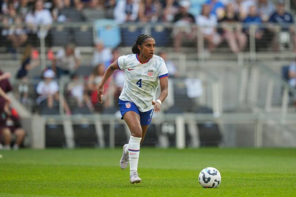 The USWNT basks in the return of Naomi Girma – their ‘security blanket'