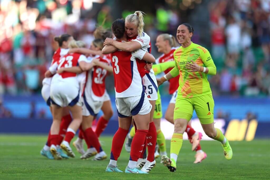 Stina Blackstenius is a subtle striker who helped Arsenal win another Champions League title