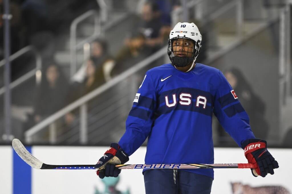 Why is Laila Edwards, one of the top young forwards in the world, playing defense?
