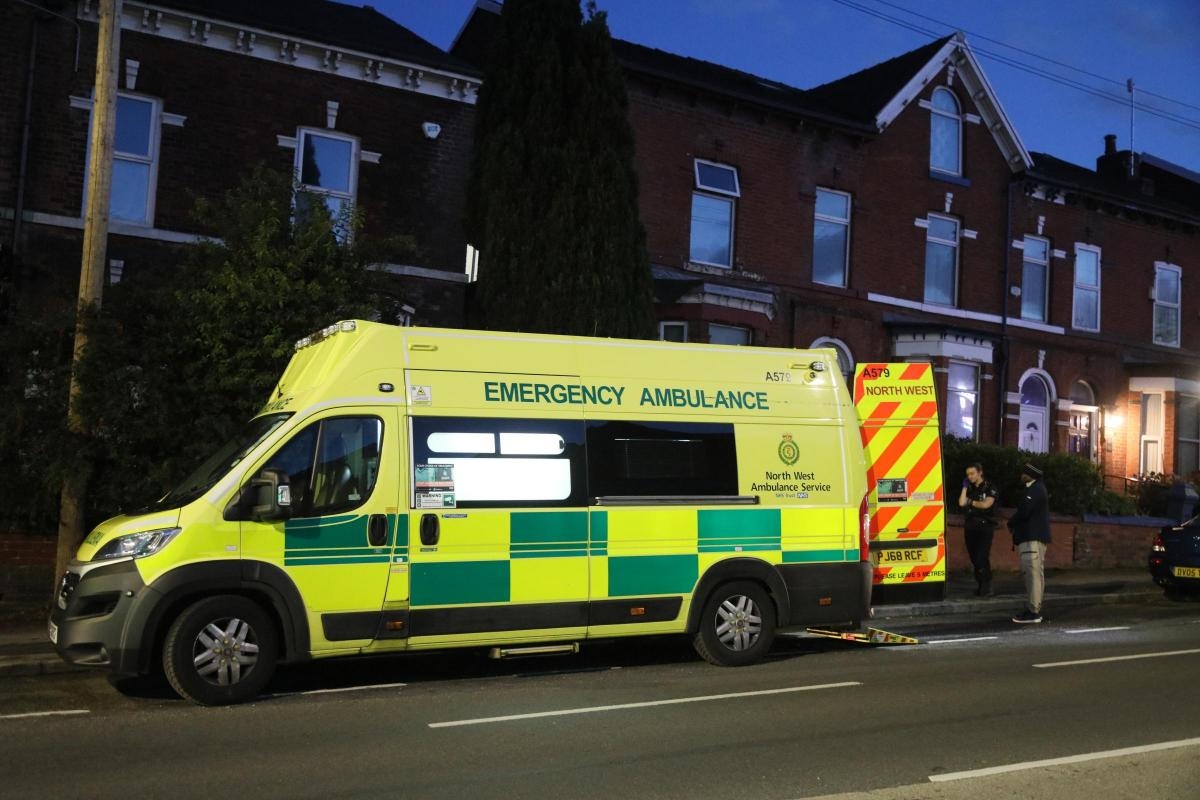 Incident on Chorley Old Road as emergency services rush to scene