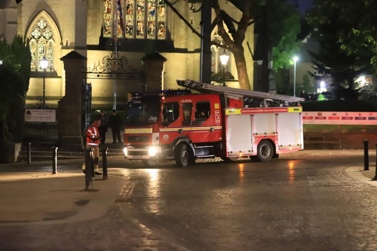 Fire crews called to church after beacon lit to mark momentous occasion