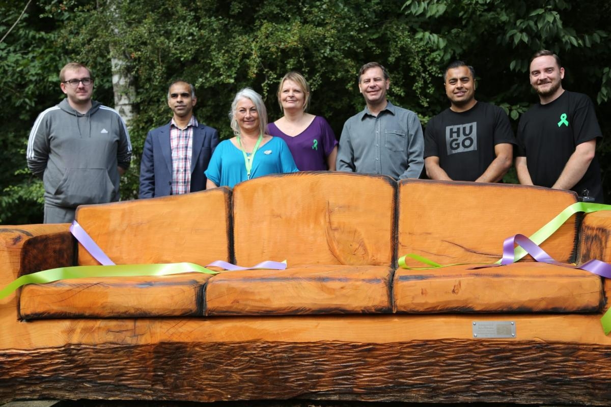 Memory of young man who died by suicide honoured with new space in town park