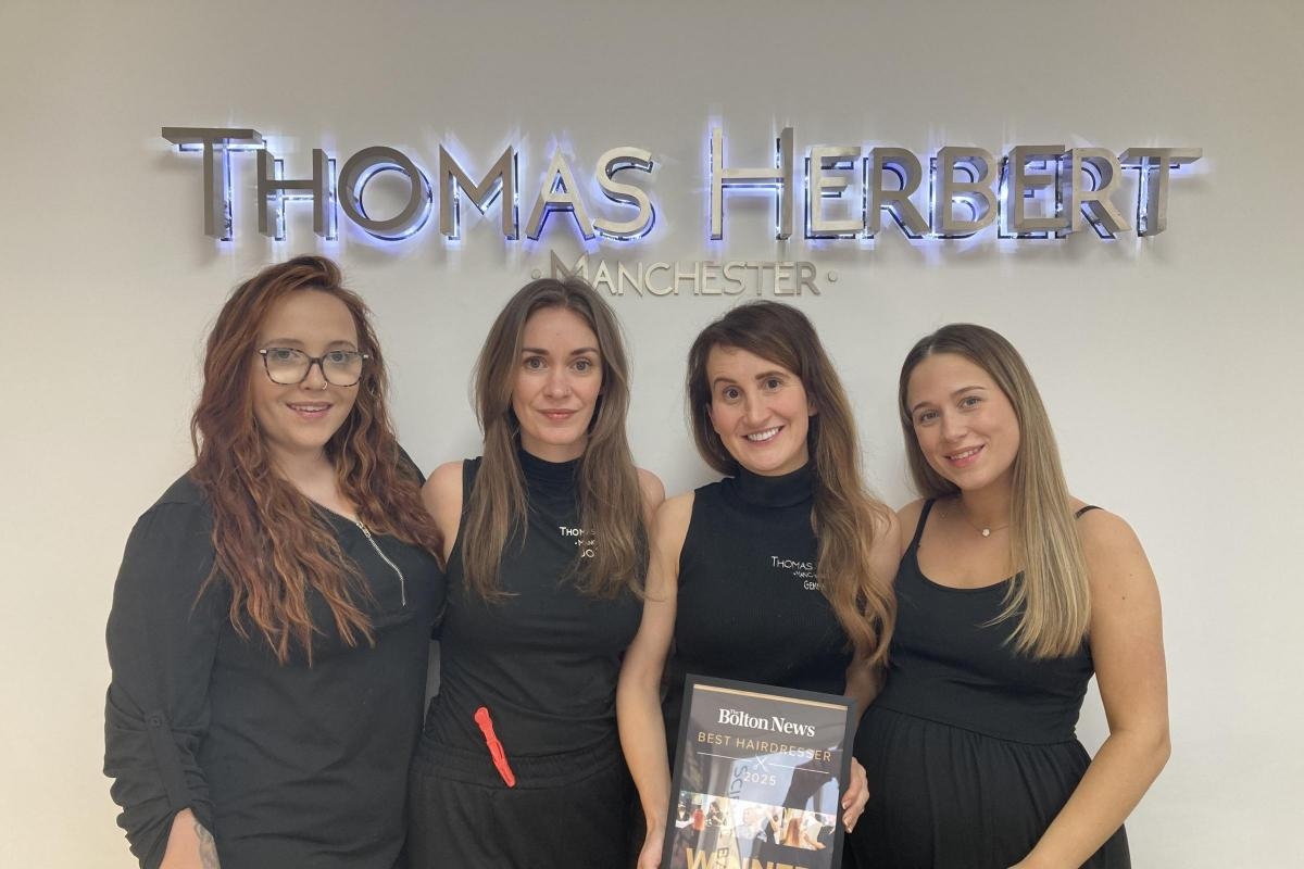 Owner thanks team and 'loyal customers' after winning Bolton's Best Salon Award