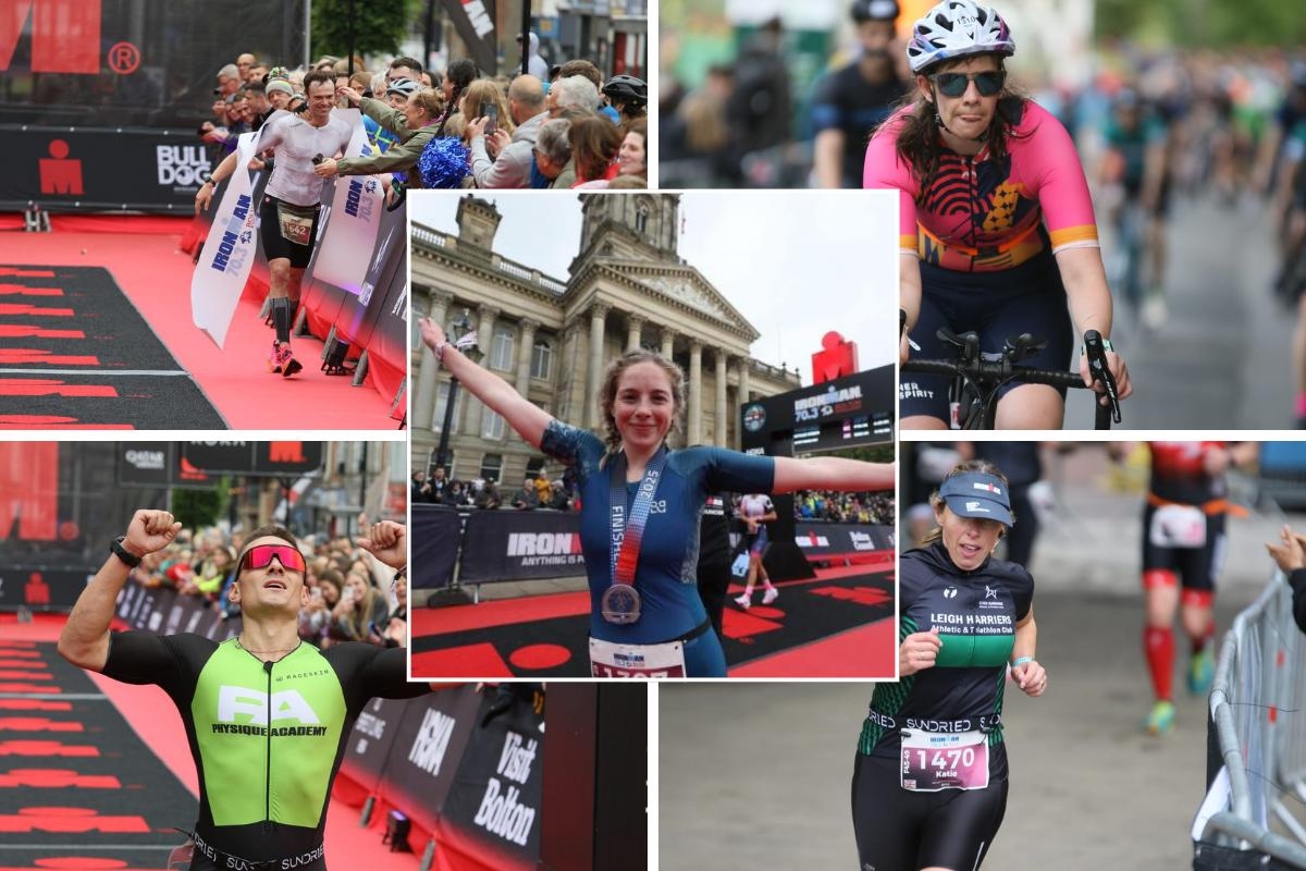 IronMan 70.3 Bolton 2025 – the best pictures from the day