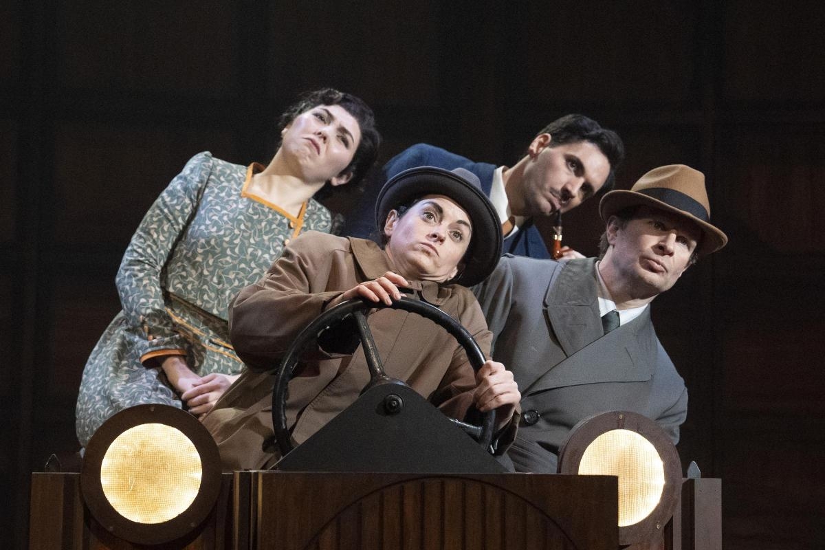 Review: Silliness and slapstick make 39 Steps at Octagon a fun night out