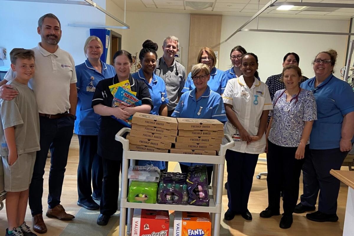 North West business funds Bolton's first 'Saturday Night Supper' for child patients