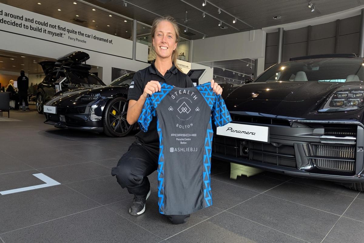 Ashlie is revved up to compete thanks to Porsche backing