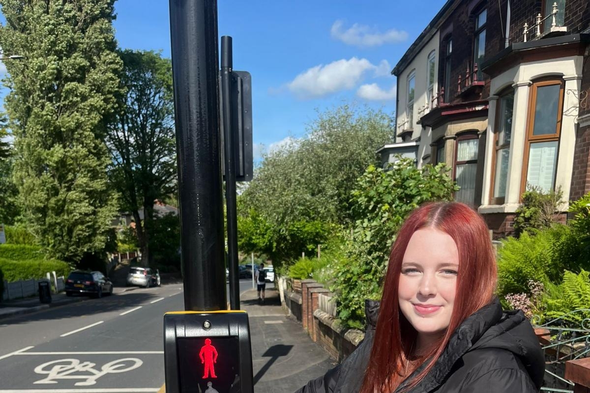 Family's joy at £200,000 transformation of junction where daughter was hit by a car