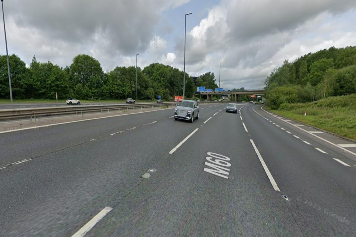 Man in his 50s dies after motorbike crash on motorway
