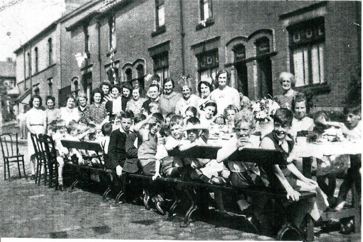 'There were wild celebrations when news of German surrender was announced'
