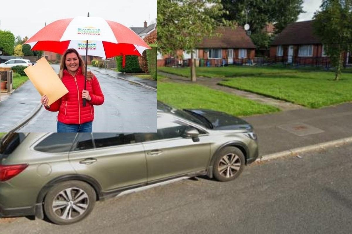 Neighbours on one street found themselves richer today after lottery win