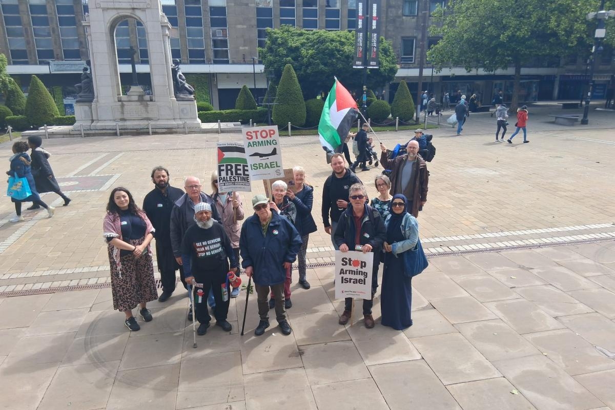 'We should be disgusted by our lack of action and stop arms sales to Israel'