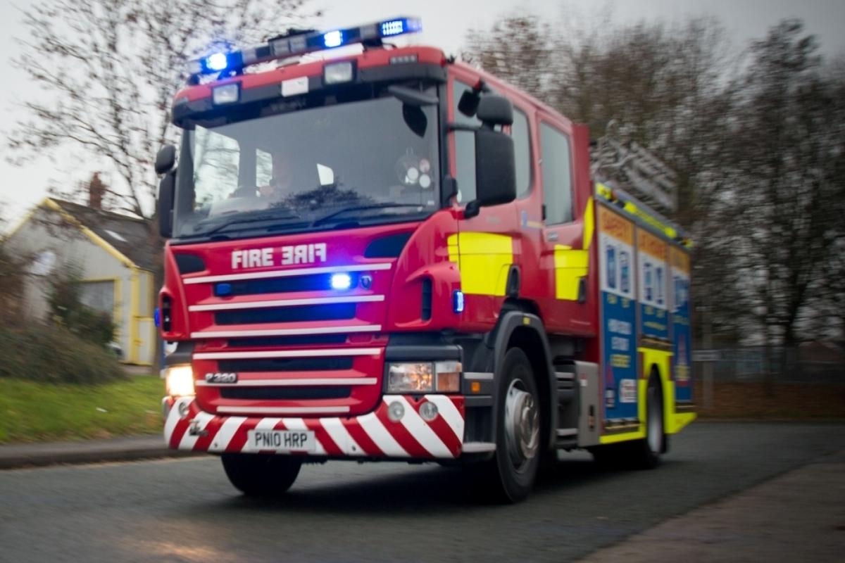 Roads shut as firefighters deal with fire at industrial unit