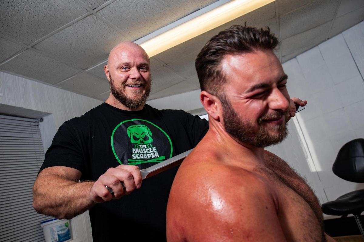 People flying in for £90 Bolton massage which leaves the skin covered in bruises