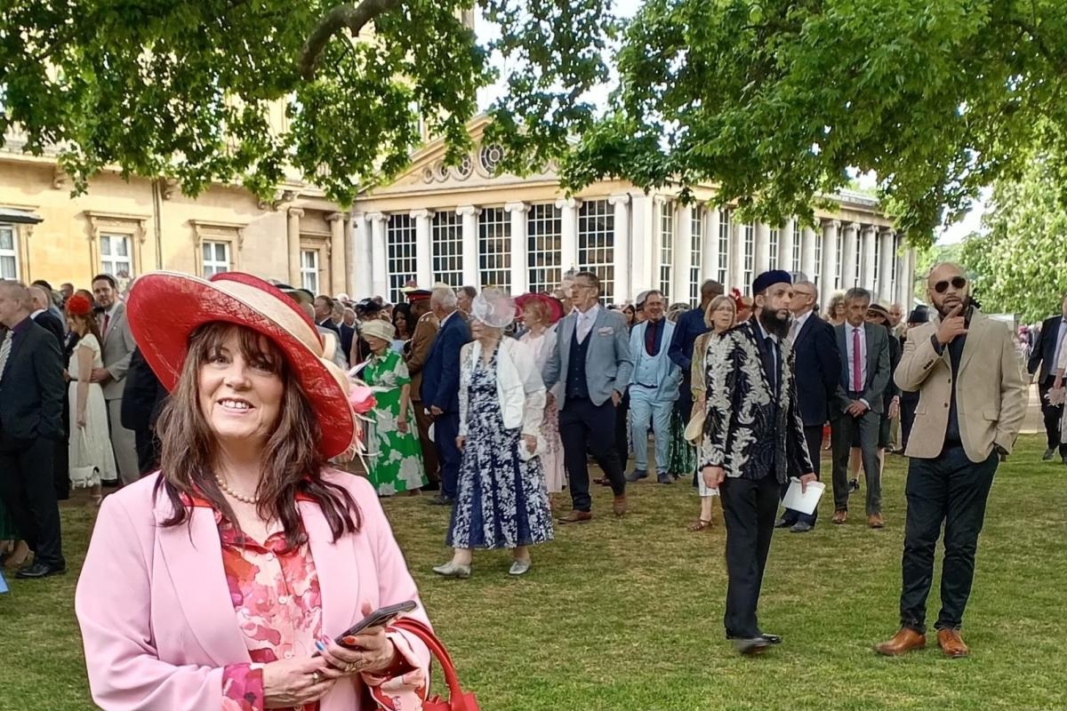 'Utterly breathtaking' - community spirited woman's royal invite
