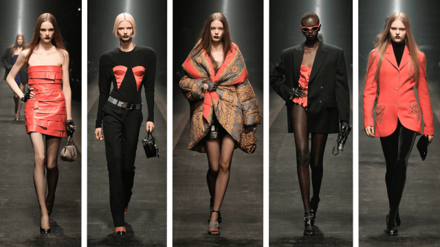 Forum Members Review the ‘Tragic' Versace Fall 2025 Collection From Donatella Versace
