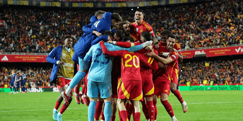 Spain up to second in latest FIFA World Rankings