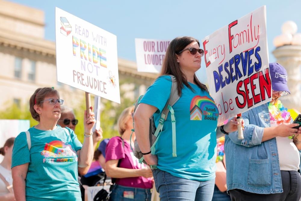 ‘Accelerated censorship': advocates criticize US supreme court ruling on LGBTQ+ books