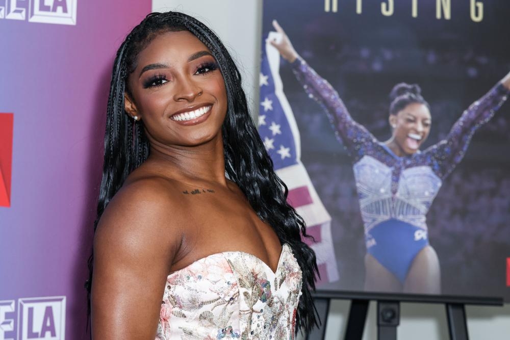Simone Biles slams ‘sore loser' Riley Gaines over attacks on trans athlete