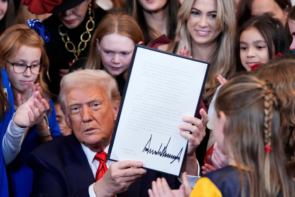 Trump sues California over transgender athletes in girls' school sports
