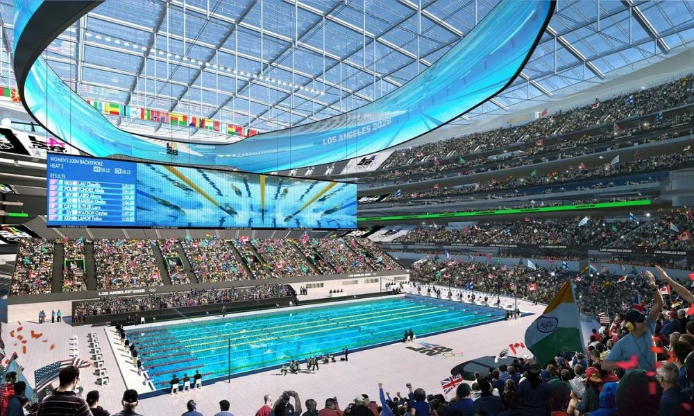 LA 2028 Olympics adds swimming sprints and more mixed-gender gymnastics