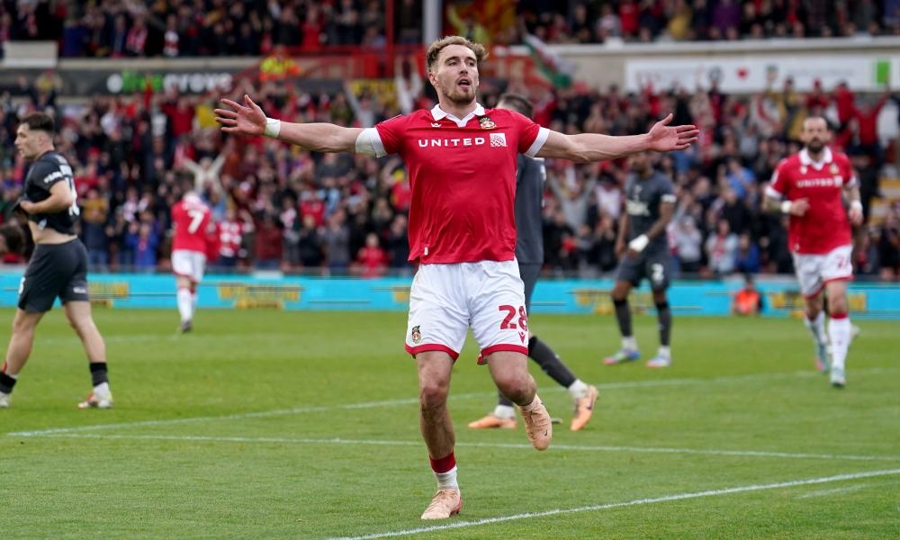 Wrexham seal third promotion in a row as Sam Smith double sinks Charlton