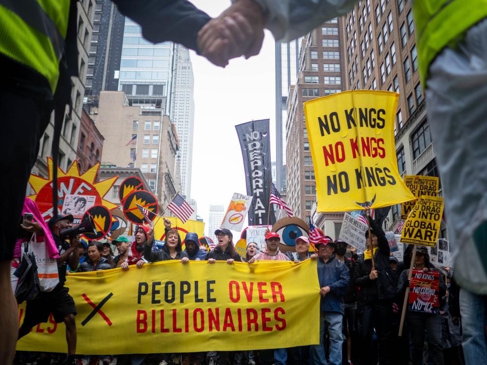 Trump promises expanded immigration crackdown after ‘No Kings' protests