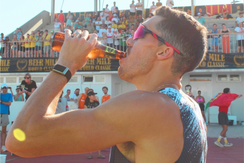 Meet the five-time beer-mile world champion: ‘I knew I could chug from a young age'
