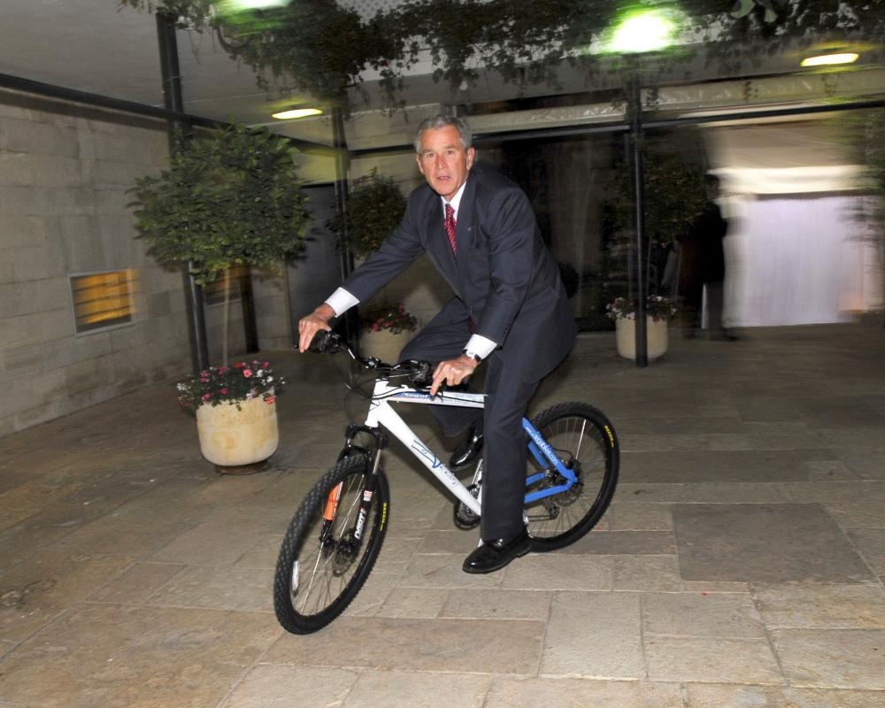 A bicycle, pencil sharpener, 300lb of raw meat: US presidential gifts and the rules governing them