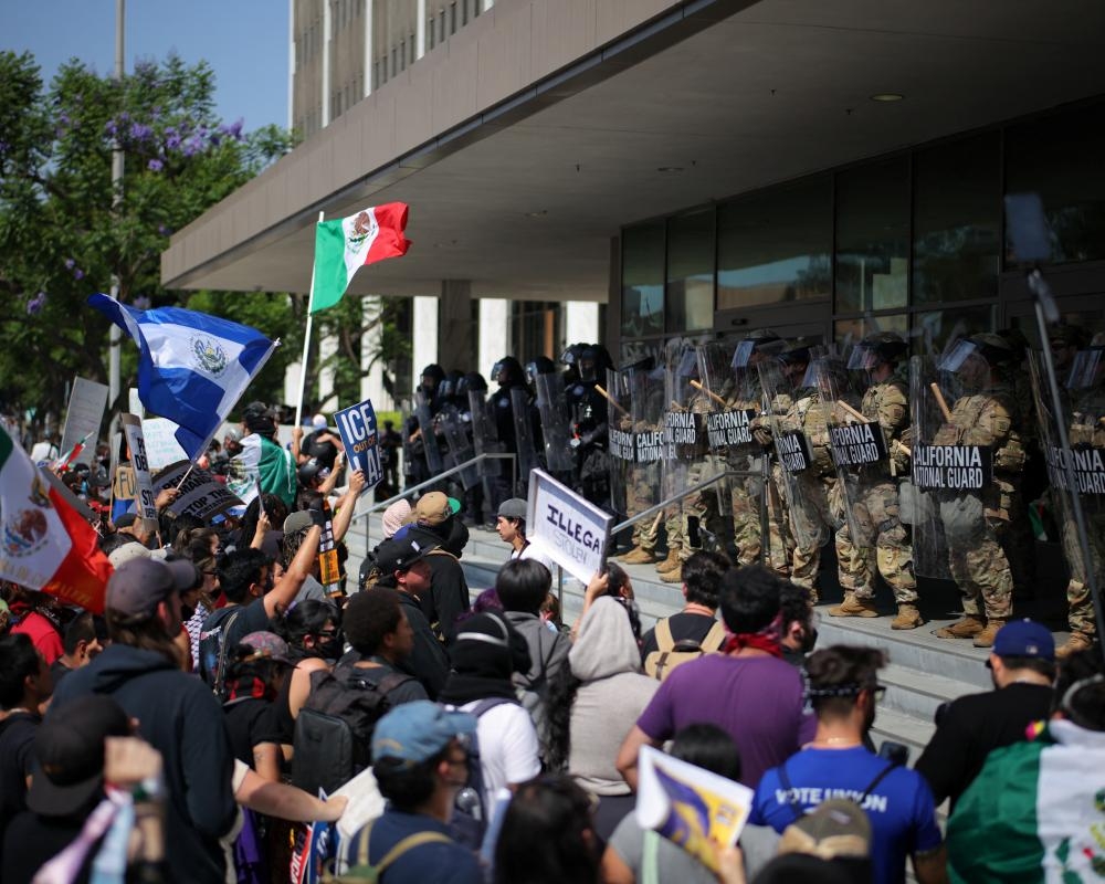 ‘Kidnapped': families and lawyers desperate to contact LA workers arrested in Ice raids
