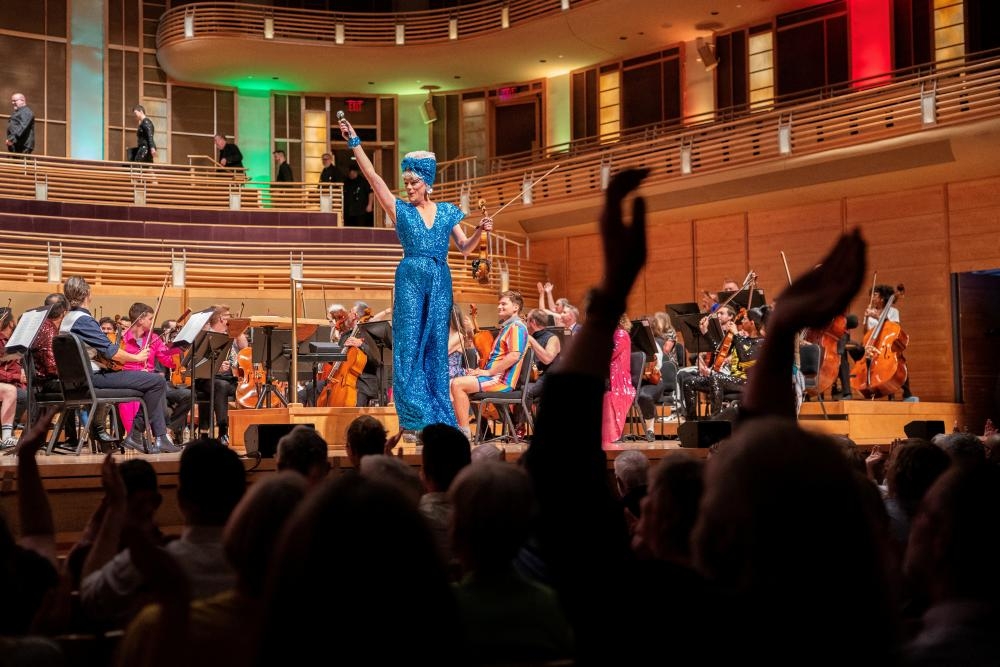 International Pride Orchestra plays outside DC in rebuff to Trump snub at Kennedy Center