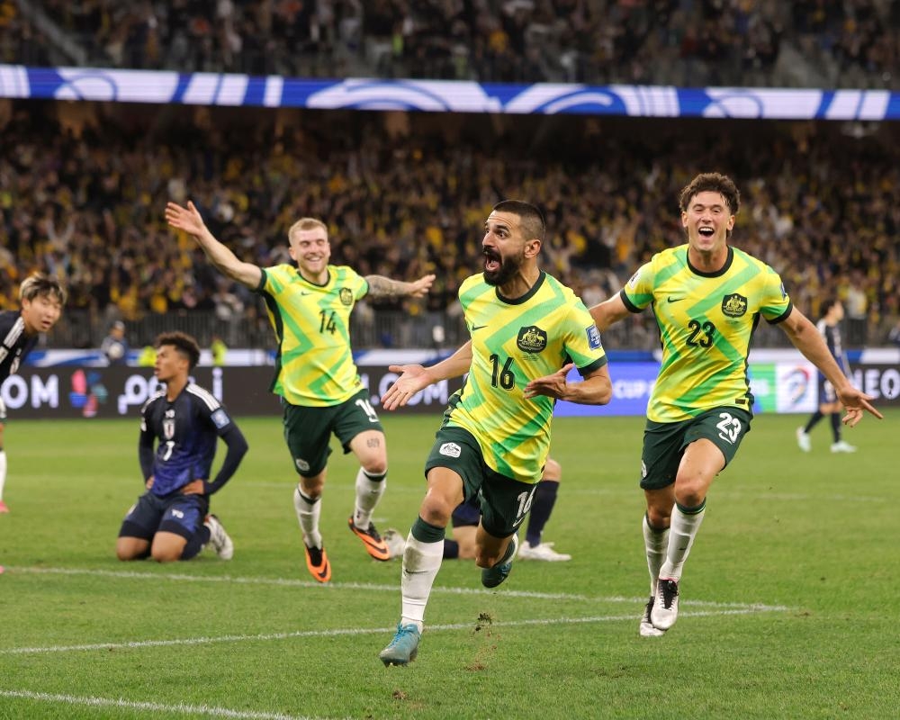 Socceroos likely book World Cup 2026 berth after last-gasp Aziz Behich goal against Japan