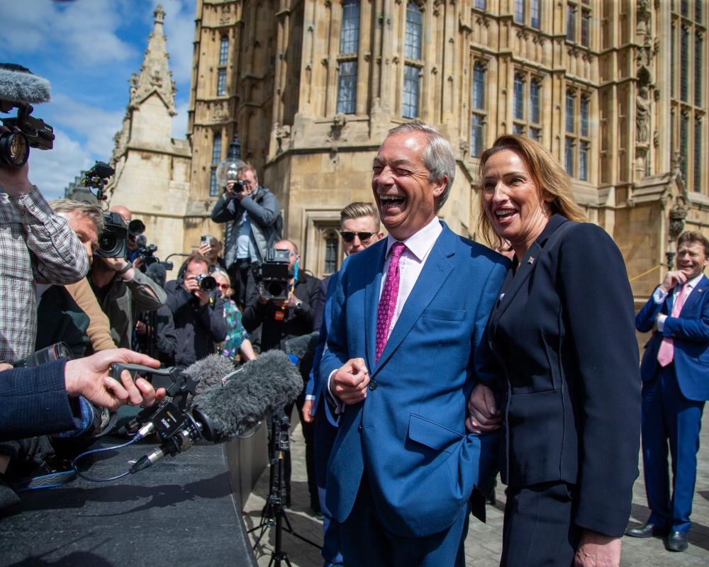 Keeping Farage from No 10 is ‘a battle for UK's future, heart and soul', Labour MPs told