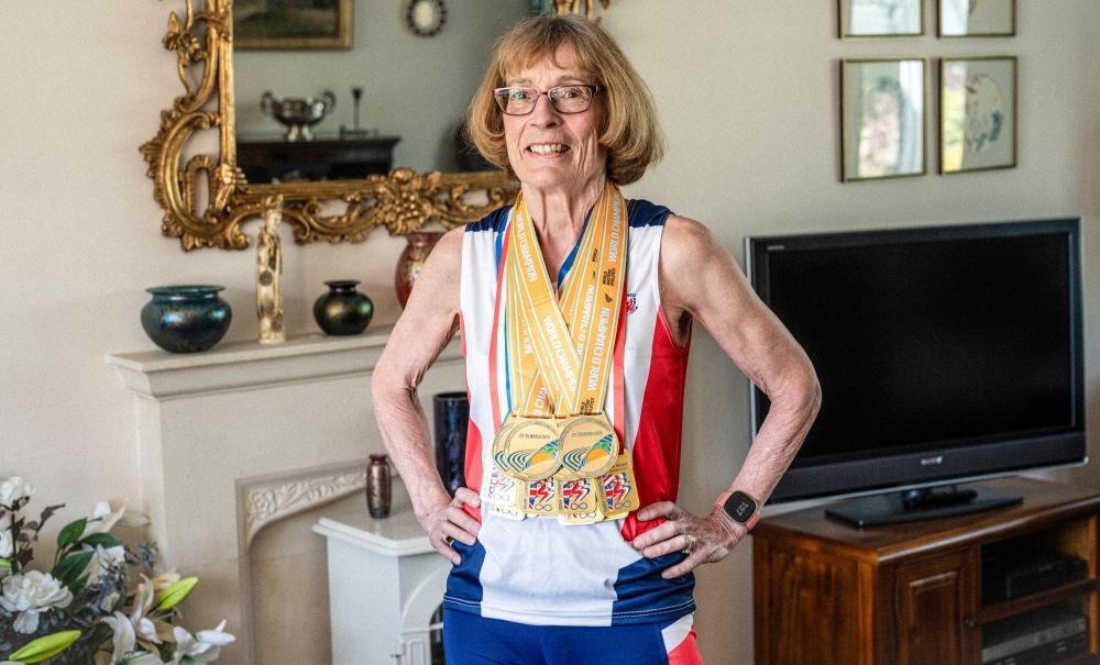 ‘Never think you're too old': Meet the world's fastest 75-year-old woman