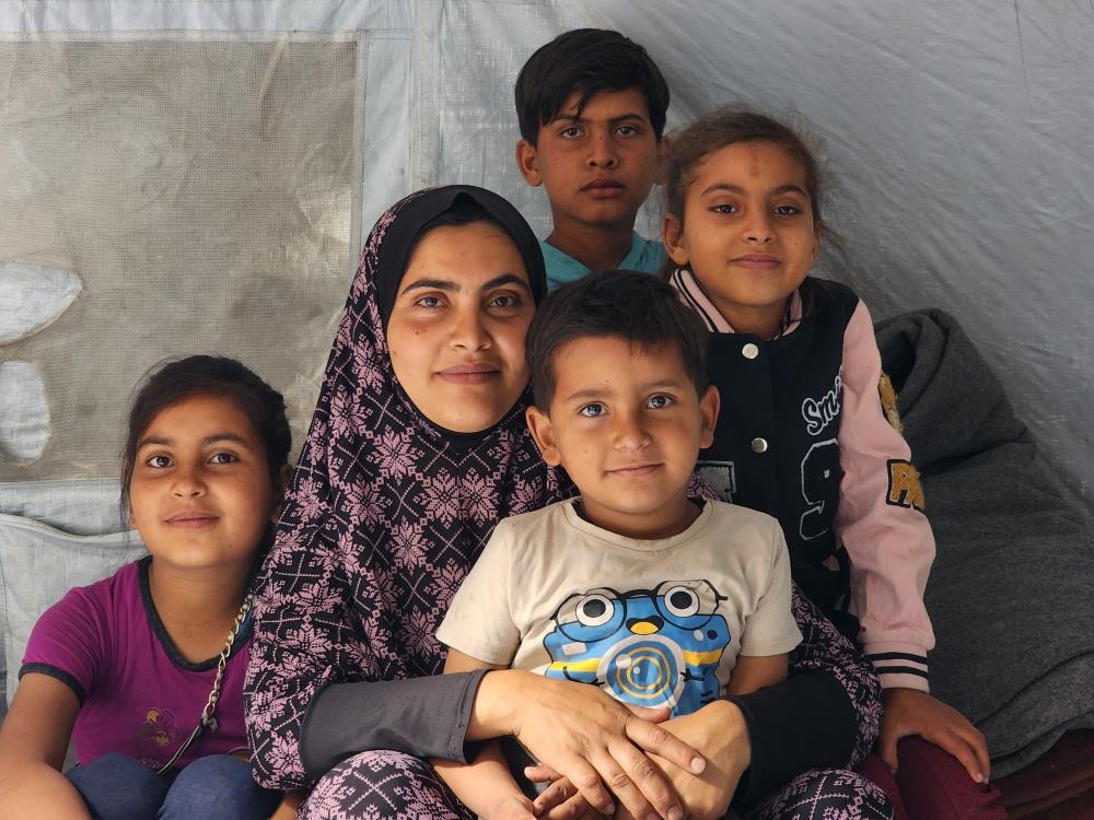 Gaza blockade: a Palestinian widow, her children and a cupboard that is almost bare