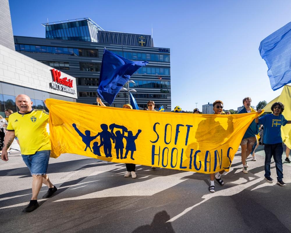 Sweden's Soft Hooligans ready to pump up the volume at Women's Euros
