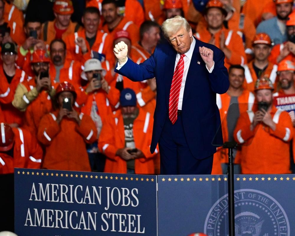 Trump news at a glance: Surprise doubling of steel tariffs risks global market turmoil
