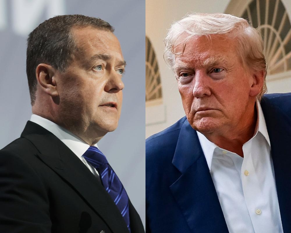 Trump moves nuclear submarines after ex-Russia president's menacing tweet