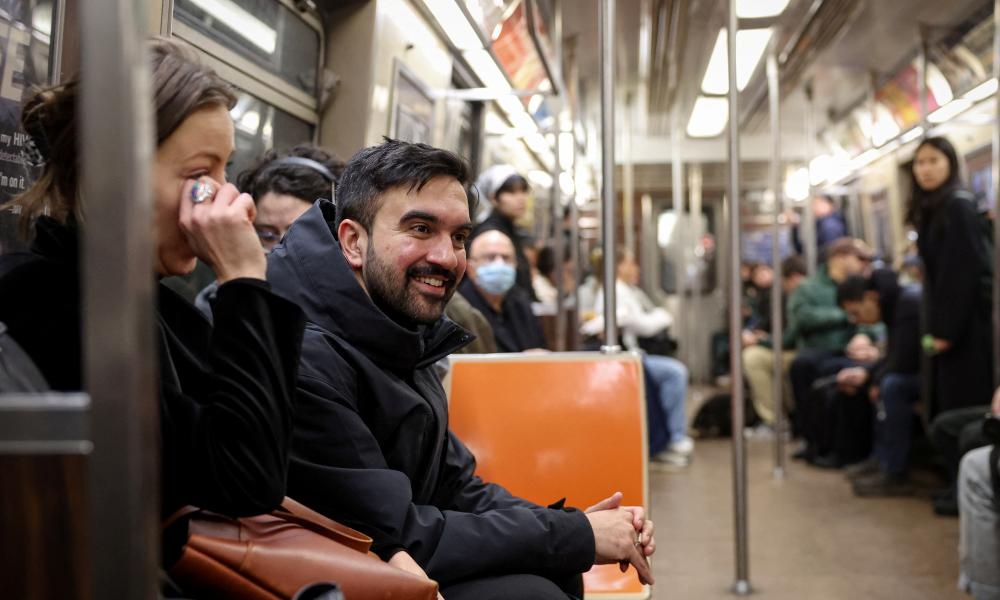 ‘Zohran Mamdani represents the future New York': socialist riding high in bid to be mayor