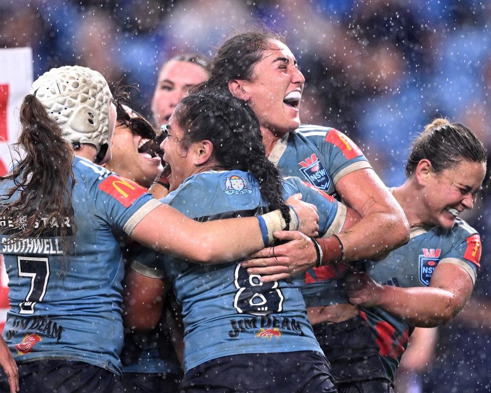 NSW Blues' historic Origin series win turns the tide for women's rugby league