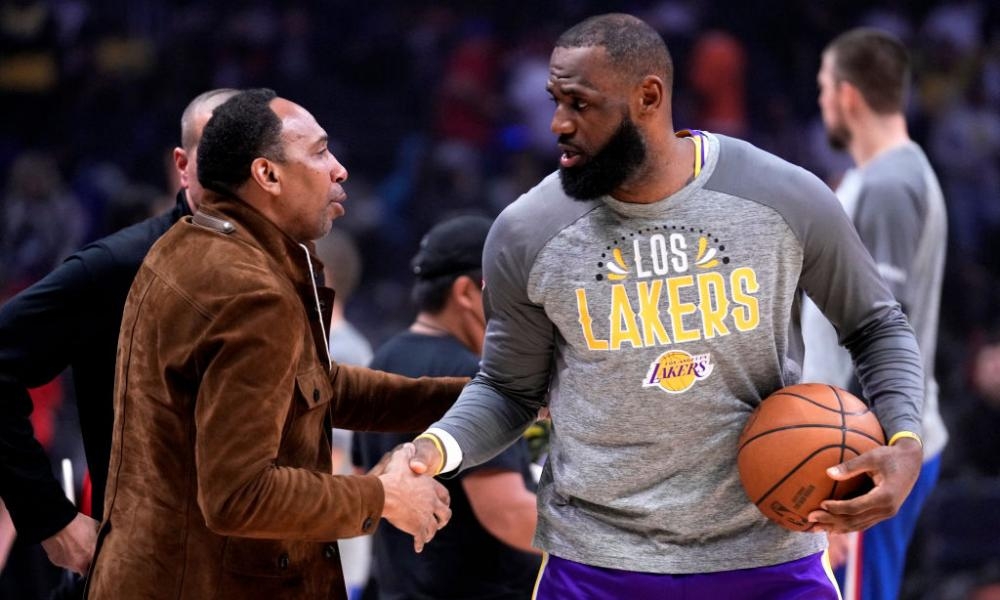 Stephen A Smith v LeBron James turns NBA's narrator into a main character