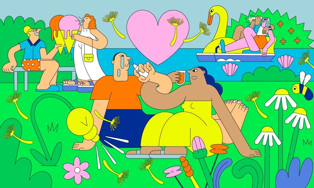 ‘I had to sprint home from a first date': the truth about romance during hay fever season
