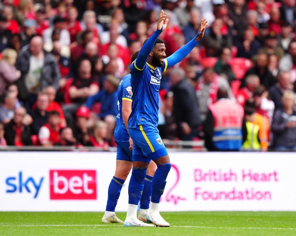 AFC Wimbledon sink Walsall in playoff final to reach League One