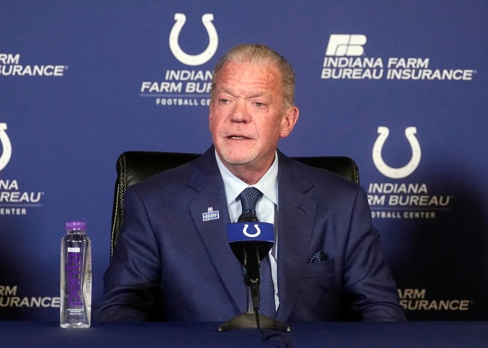 Jim Irsay, longtime owner of NFL's Indianapolis Colts, dies aged 65